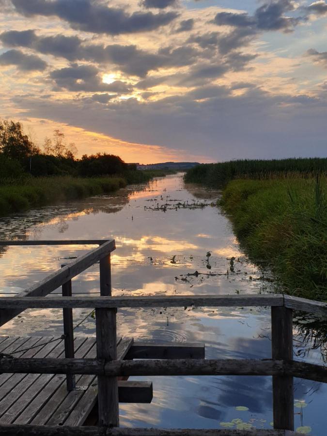 Fewo Im Alten Fachwerkhaus Bad Buchau Bagian luar foto